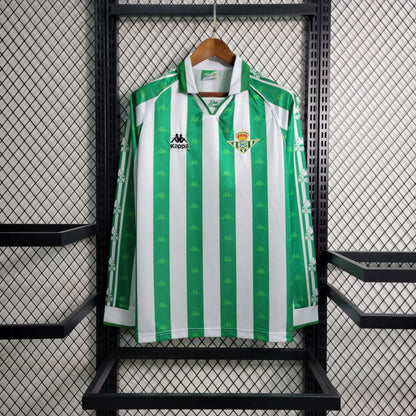 Camisa Manga Longa Retro Real Betis 95/96