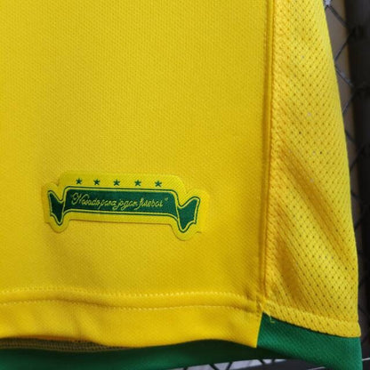 Camisa Amarela Retrô Brasil 2006