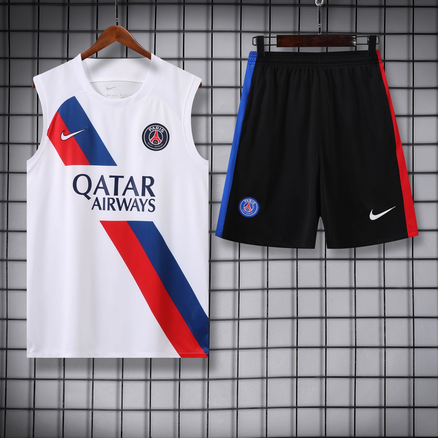 Kit Camisa Regata e Short PSG 23/24