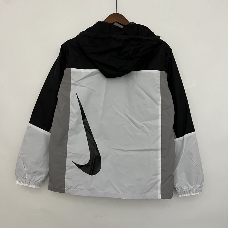 Corta Vento Preto Nike Preto x Cinza