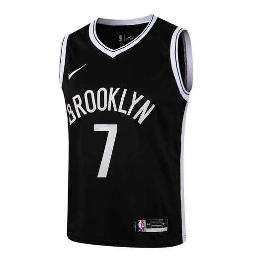 Regata NBA Brooklyn Nets Durant  n°7 Masculina - Preto