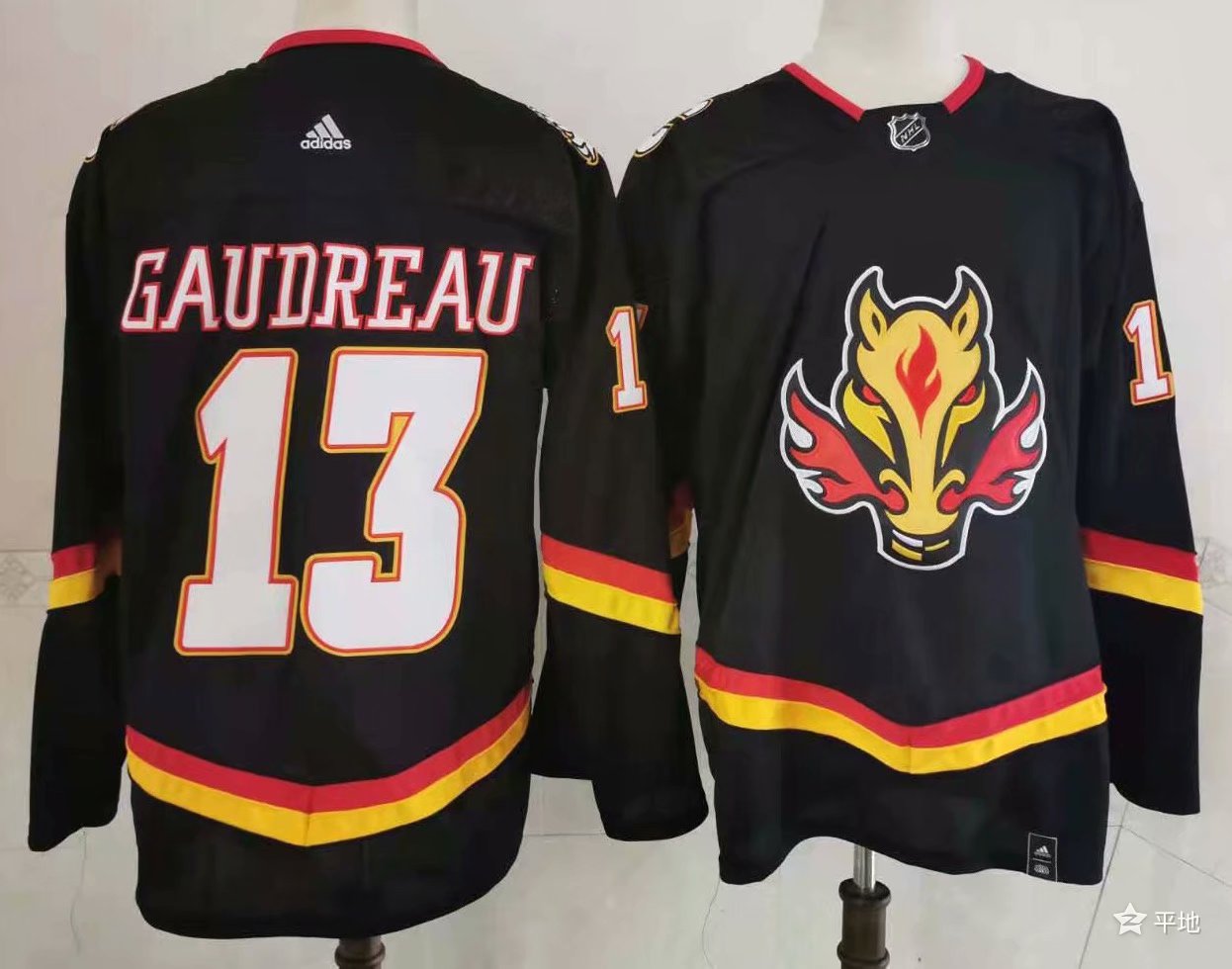 Jersey Calgary Flames Preta