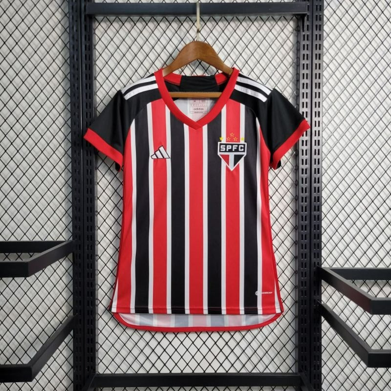 Camisa Listrada Feminina São Paulo 23/24