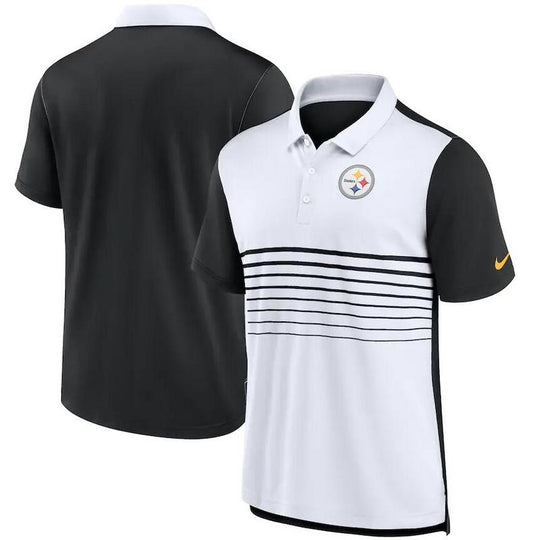 Camisa Polo Nike Pittsburgh Steelers - Branca/Preta