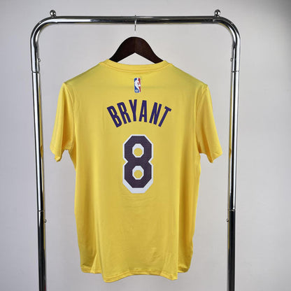 Camiseta NBA Los Angeles Lakers Kobe Bryant 8 DRI-FIT Amarela