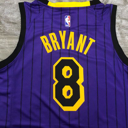Regata NBA Los Angeles Lakers City Edition 18/19 Kobe Bryant 8 Roxa