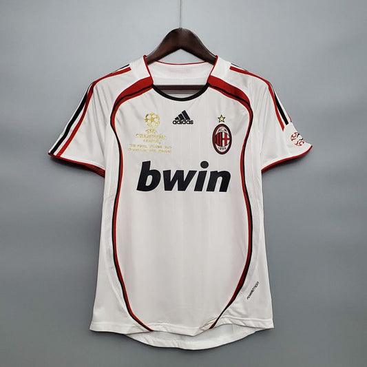 Camisa Branca Retro Teamgeist Milan 06/07