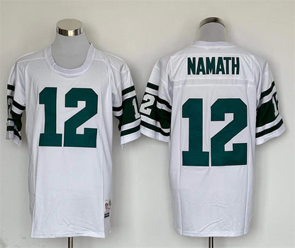 Jersey New York Jets Mitchell & Ness Throwback Branca