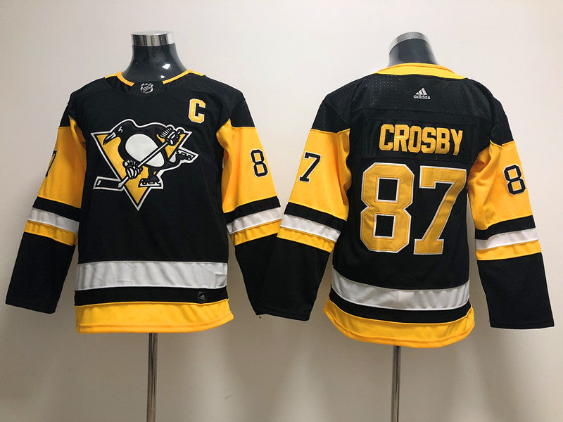 Jersey Pittsburgh Penguins Preta