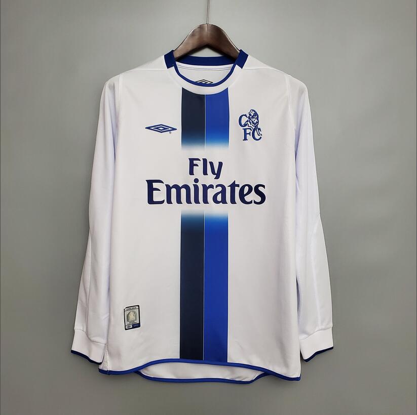 Chelsea RETRO long-sleeved 2003/05 away