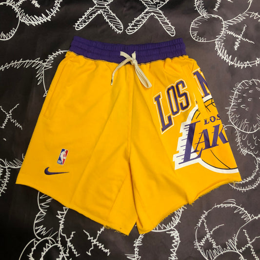 Short Casual Los Angeles Lakers Amarelo