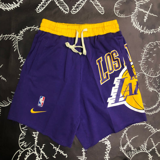 Short Casual Los Angeles Lakers Roxo