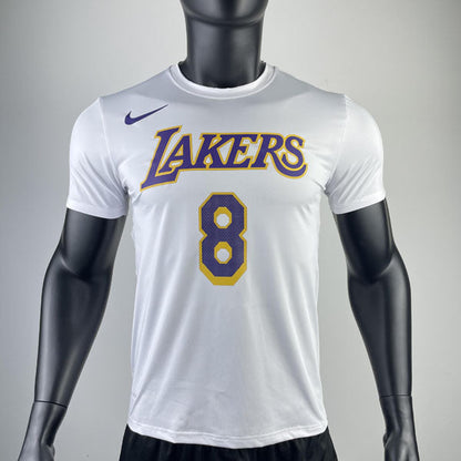 Camiseta NBA Los Angeles Lakers Kobe Bryant 8 DRI-FIT Branca
