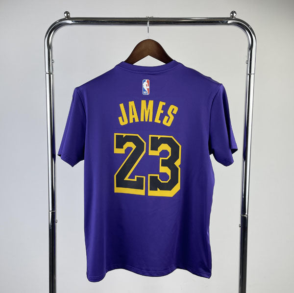 Camiseta NBA Los Angeles Lakers LeBron James 23 DRI-FIT Roxa