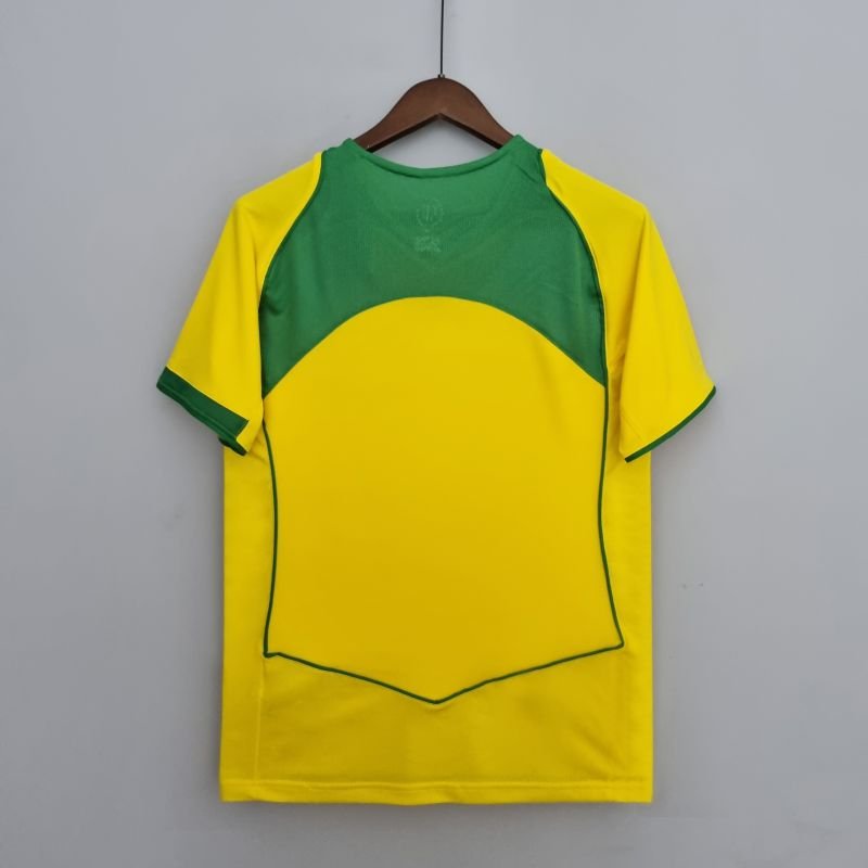 Camisa Amarela Retrô Brasil 2004