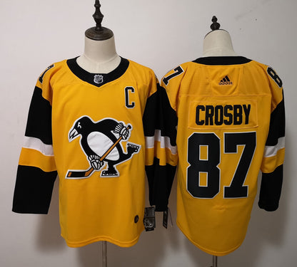 Jersey Pittsburgh Penguins Amarela