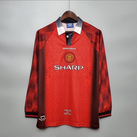 Manchester United RETRO LongSleeve Home 1996