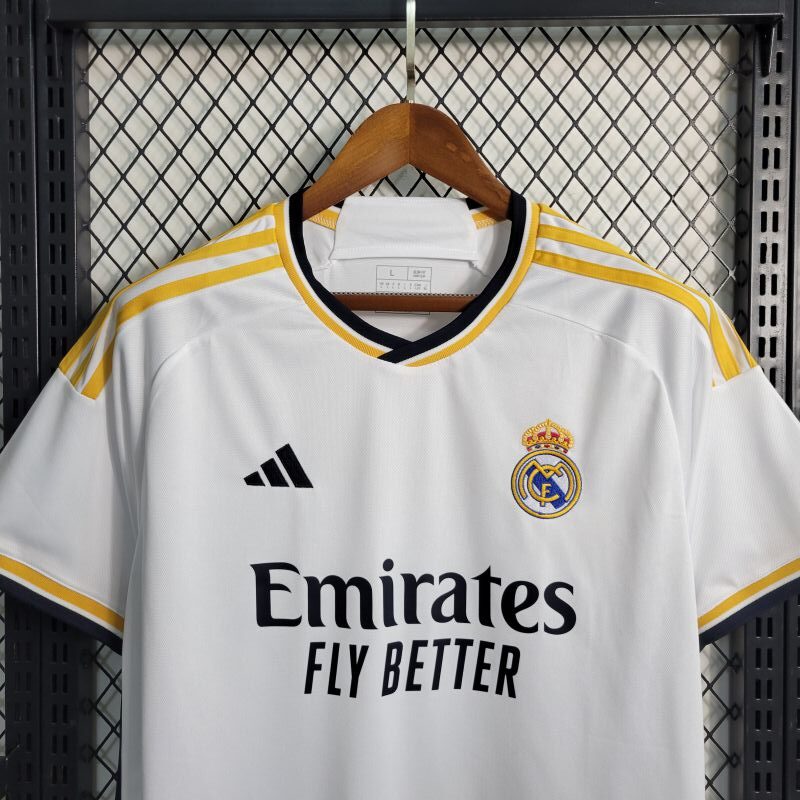 Camisa Branca Home Real Madrid - 23/24