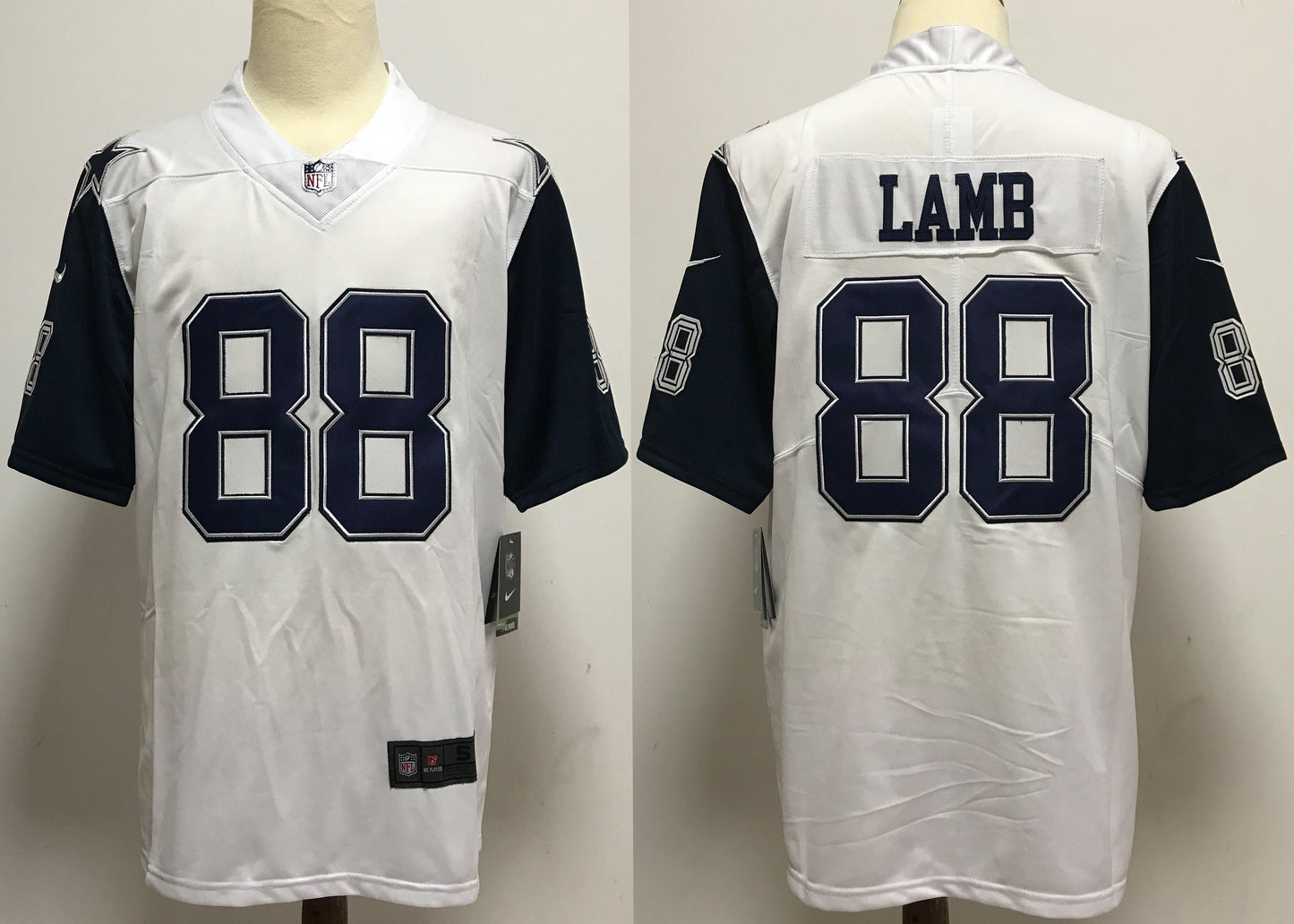 Jersey Dallas Cowboys Vapor Limited Branca/Azul