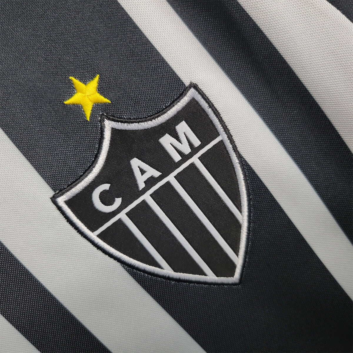 Kit Infantil Atlético Mineiro I 23/24 Unissex - Preto+Branco