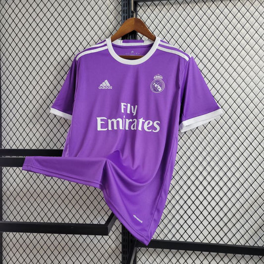 Camisa Roxa Retro Real Madrid 16/17
