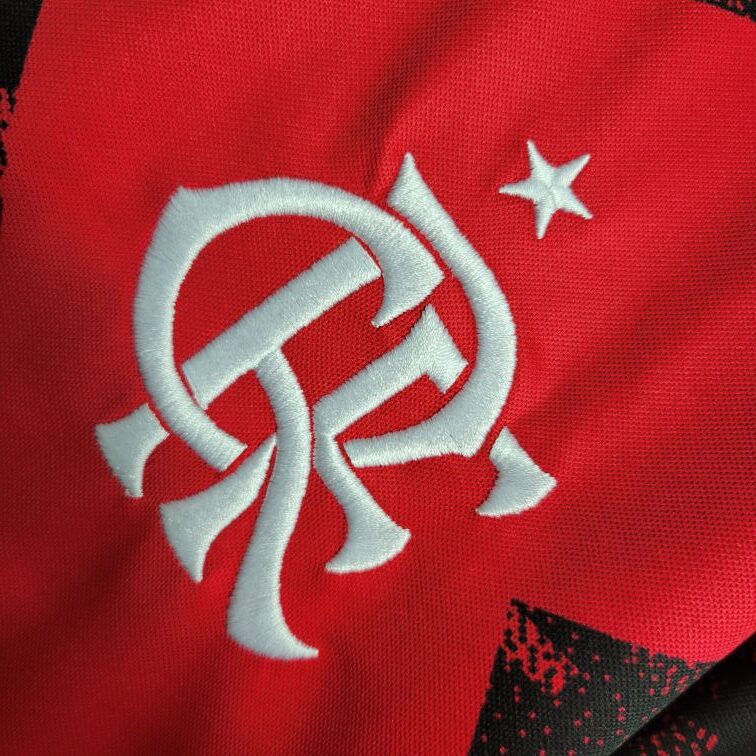 Camisa Vermelha Treino Flamengo 23/24