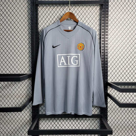 Manchester United RETRO gray goalkeeper 2007-08