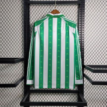 Camisa Manga Longa Retro Real Betis 95/96