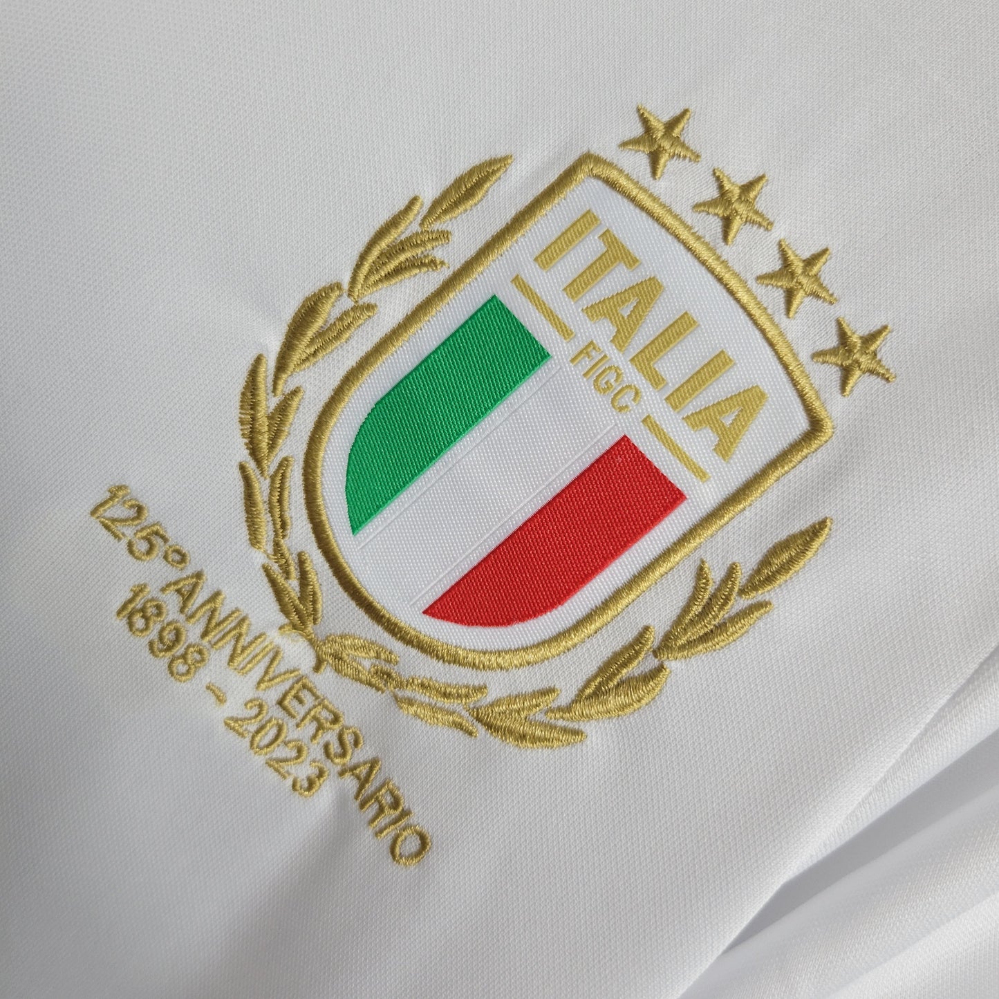 Kit Adidas Itália 125 Anos - 2023/24 Infantil