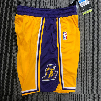 Short NBA Los Angeles Lakers Icon Edition Amarela