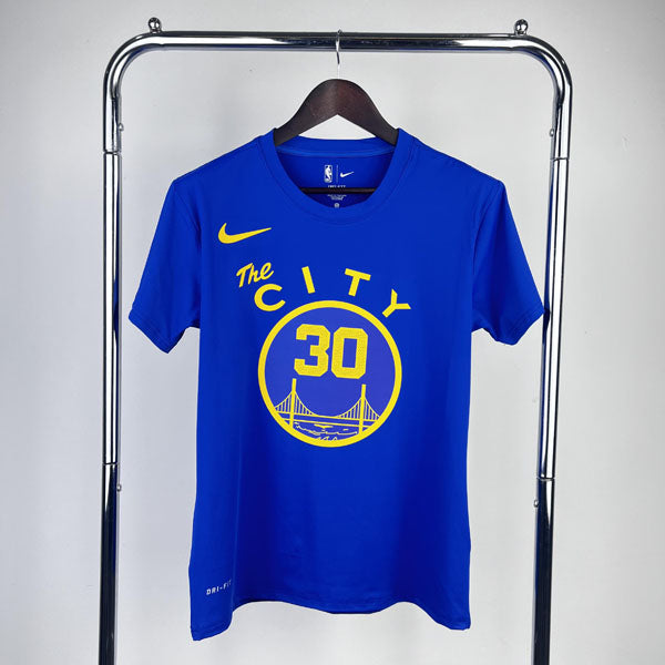 Camiseta NBA Golden State Warriors The City Curry DRI-FIT Azul