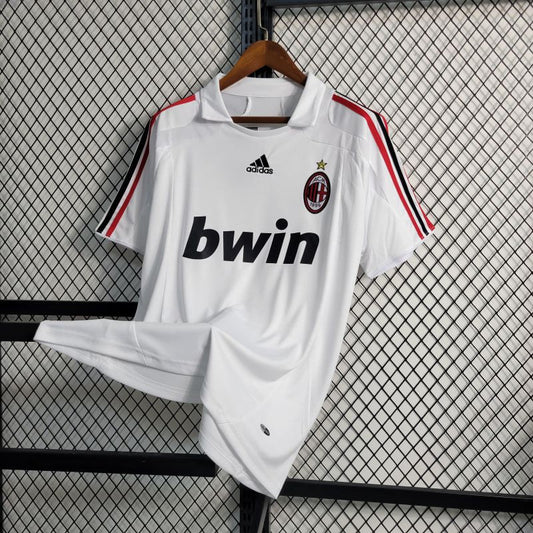Camisa Branca Retro Milan 07/08