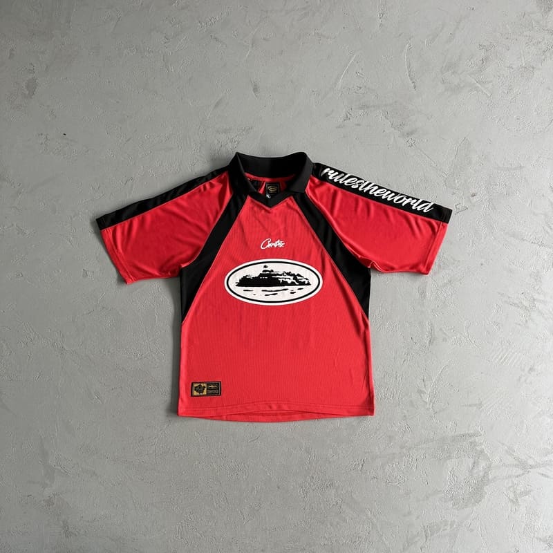 Camiseta Corteiz Alcatraz Football Jersey 'Red'