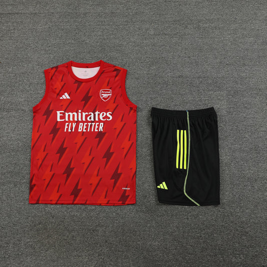 Kit Camisa Regata e Short Arsenal 23/24