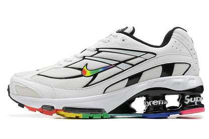 TÊNIS NIKE SHOX RIDE 2 X SUPREME COLORS BRANCO