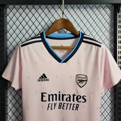 Camisa Feminina Rosa Arsenal Away - 22/23