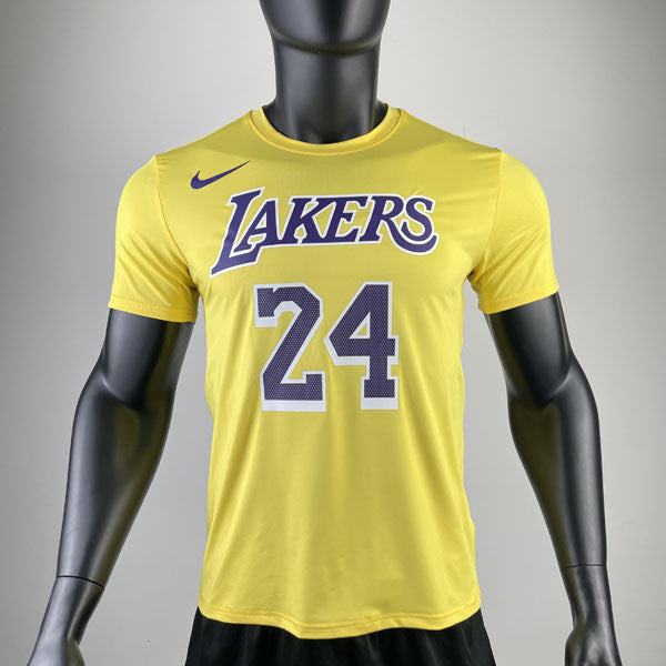 Camiseta NBA Los Angeles Lakers Kobe Bryant 24 DRI-FIT Amarela