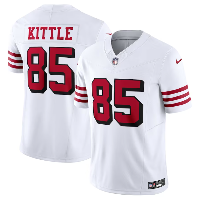 Jersey San Francisco 49ers Vapor F.U.S.E. Limited Branca/Preta