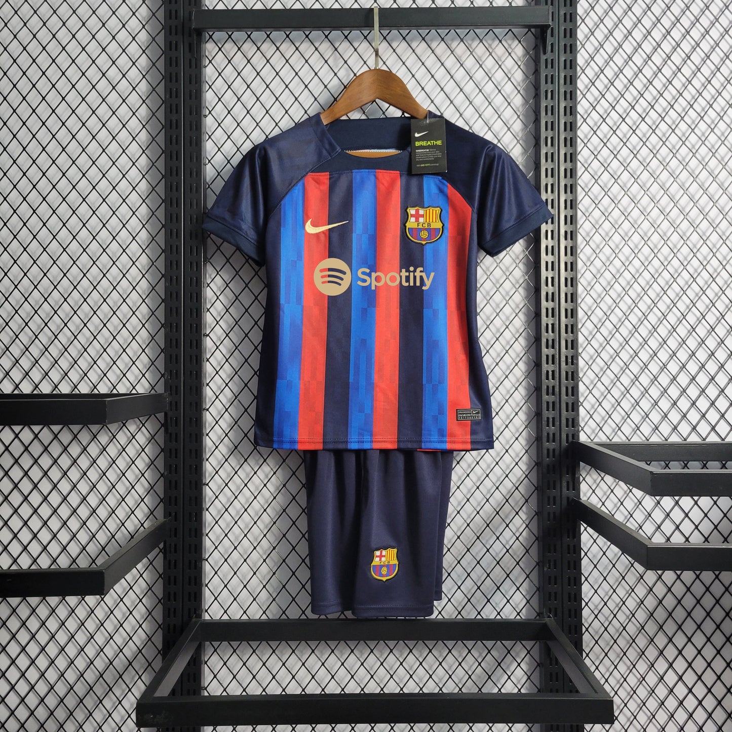 Kit Nike Barcelona I - 2022/23 Infantil