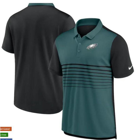 Camisa Polo Nike Philadelphia Eagles - Verde/Preta