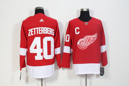 Jersey Detroit Red Wings Vermelha