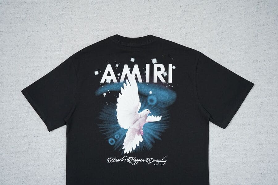 Camiseta Amiri Rainbow Dove