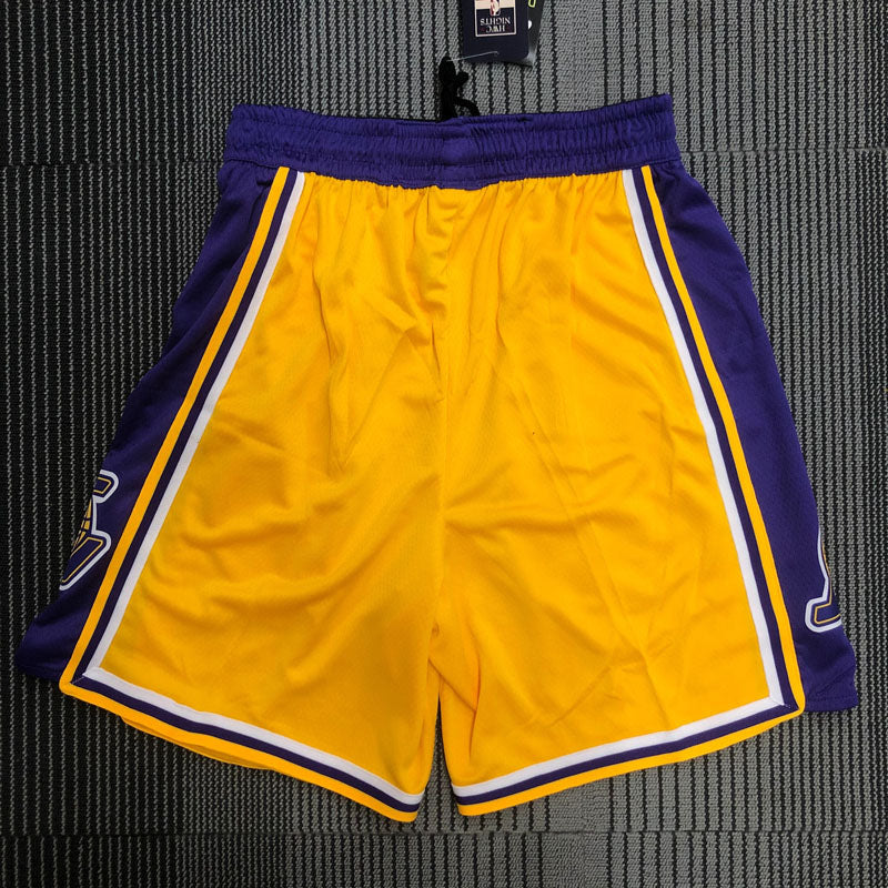 Short NBA Los Angeles Lakers Icon Edition Amarela