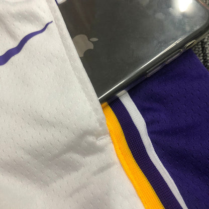 Short NBA Los Angeles Lakers Association Edition Branco