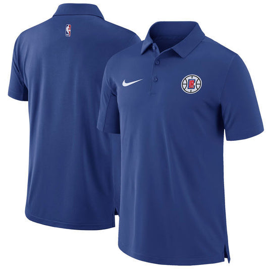 Camisa Polo Nike Los Angeles Clippers - Azul