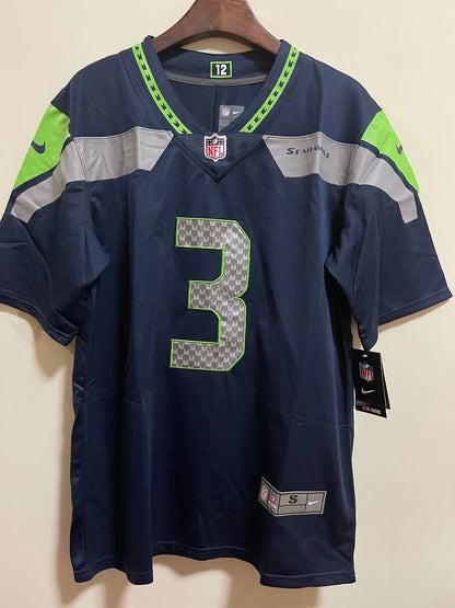 Jersey Seattle Seahawks Vapor Limited Azul Wilson