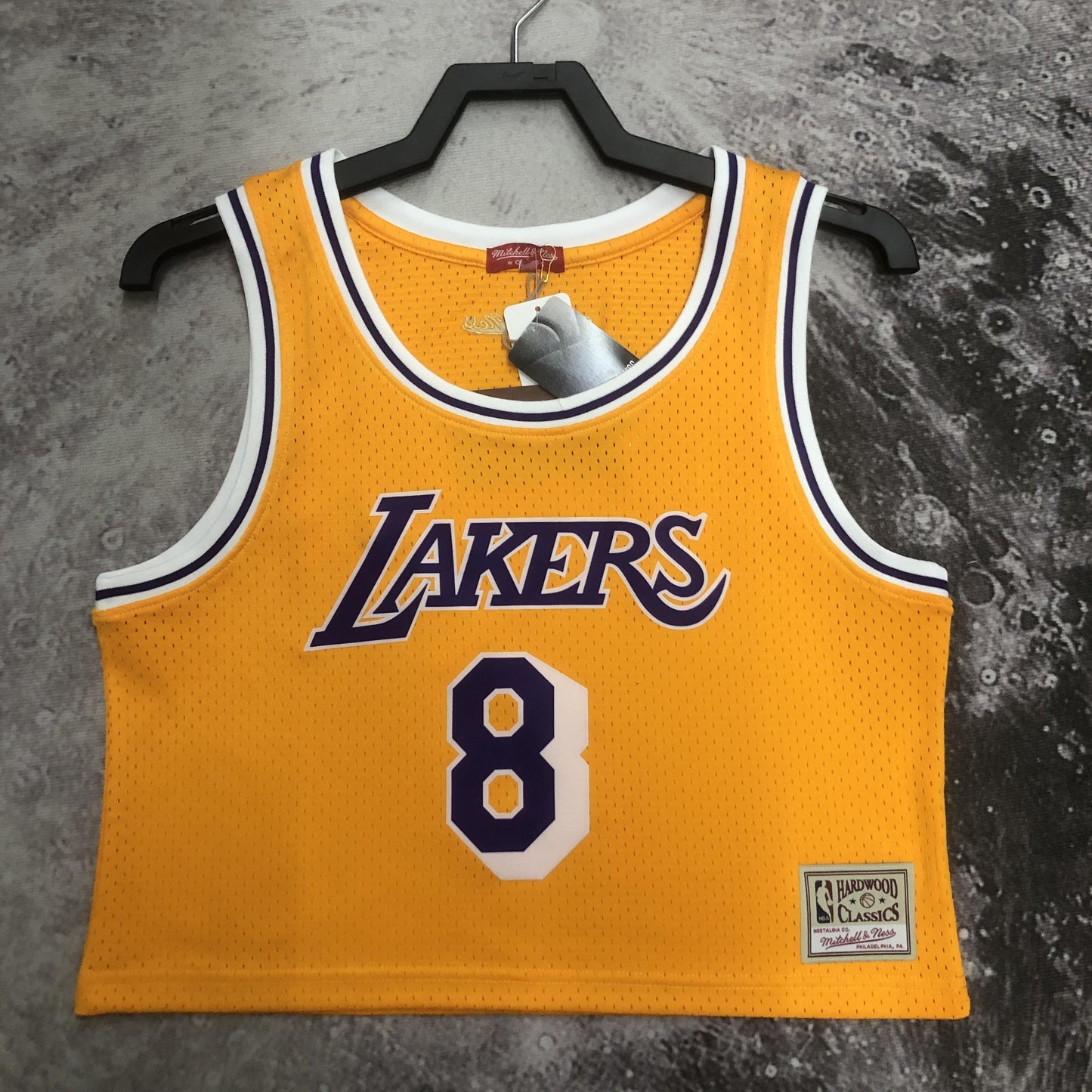 Regata Cropped Kobe Bryant Los Angeles Lakers Mitchell & Ness Hardwood Classics