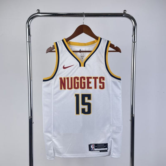 Regata Branca NBA Denver Nuggets Jokic 15