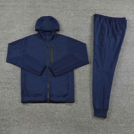 Conjunto Nike Tech Fleece – Azul Escuro