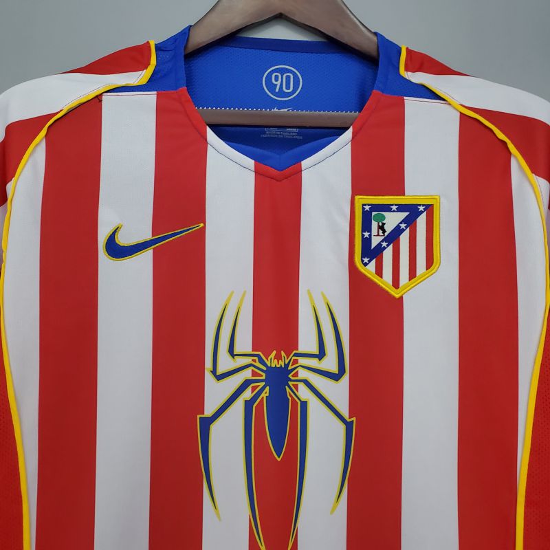 Camisa Retrô Atletico de Madrid - 04/05 - Homem Aranha